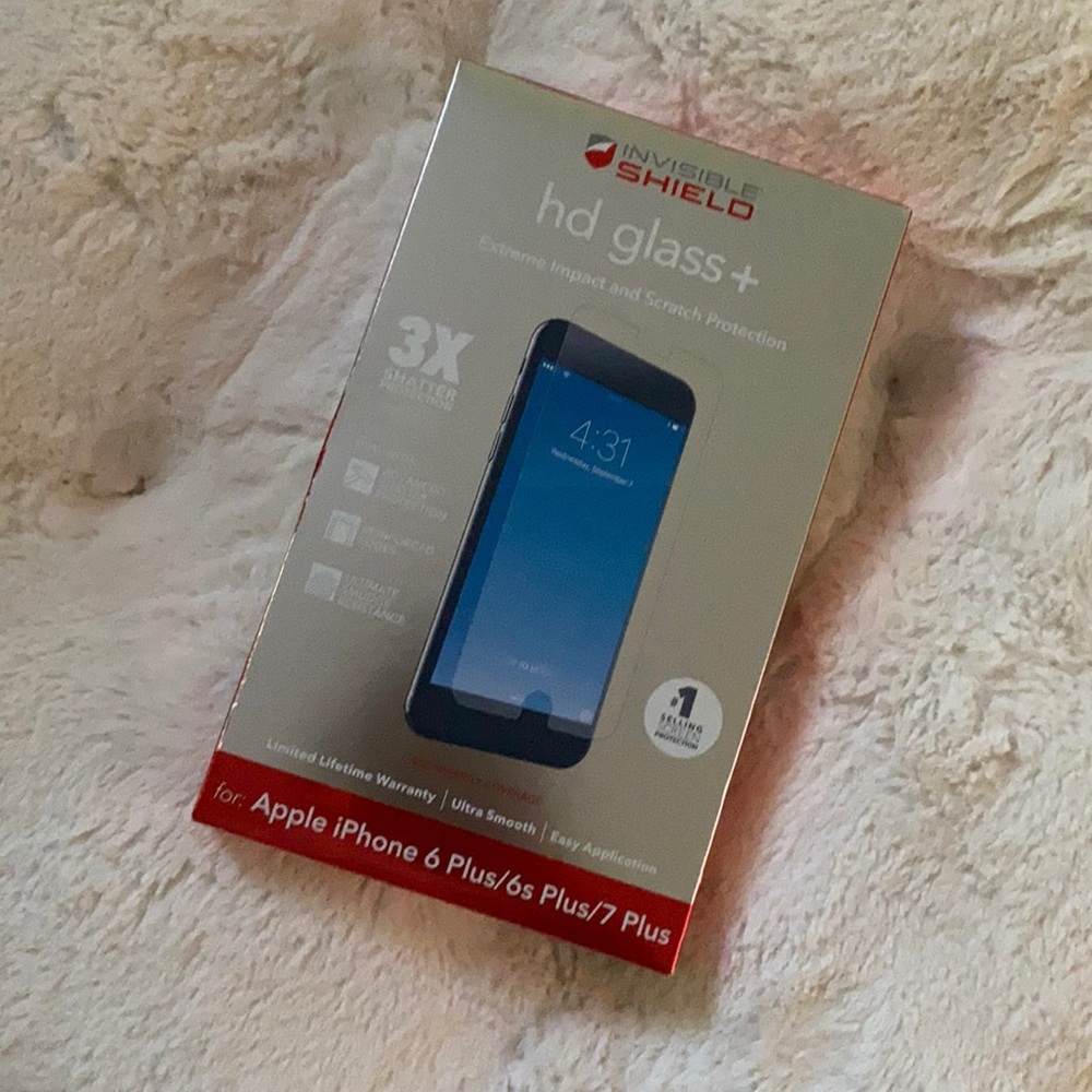 ZAGG - InvisibleShield HD Glass+ Screen Protector